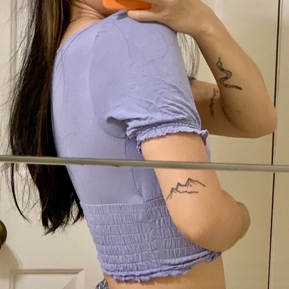 Square Neck Romantic Top - Picture 2 of 2